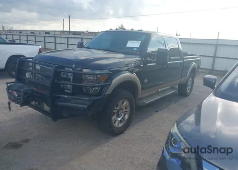 2013 Ford F-250 Lariat из США, поврежденный, VIN 1FT7W2BT4DEA84560